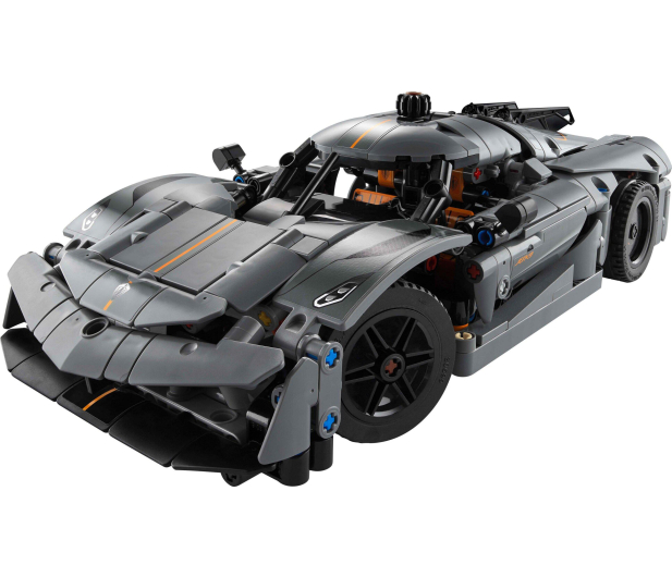LEGO Technic 42173 Szary hipersamochód Koenigsegg Jesko Absolut - 1266092 - zdjęcie 2
